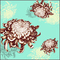 Chrysanthemum Arrangement - 90x90