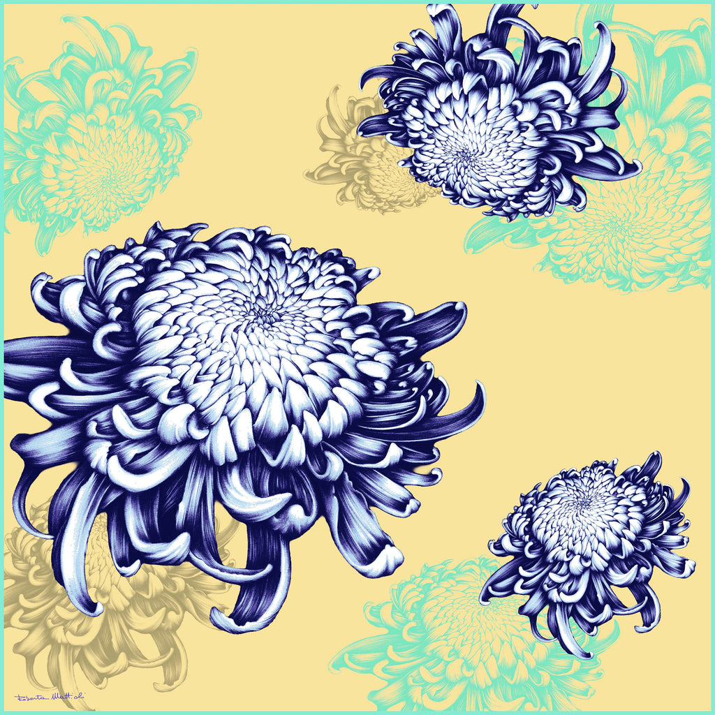 Chrysanthemum Arrangement - 90x90